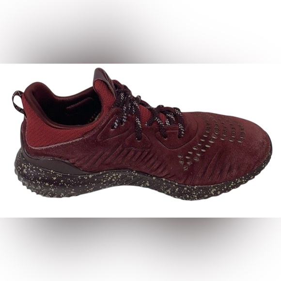 Adidas AlphaBounce LEA Leather Running Shoes 7 - Picture 9 of 13